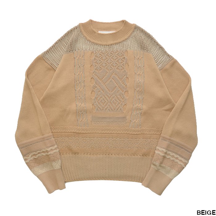 mame - ピカリ様専用✨mame StripeHAMAGURI Knit Pulloverの+alummaq