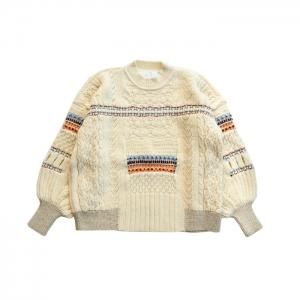 <img class='new_mark_img1' src='https://img.shop-pro.jp/img/new/icons50.gif' style='border:none;display:inline;margin:0px;padding:0px;width:auto;' />Mame Kurogouchi ޥ  Oversized Chunky Knit Pullover 