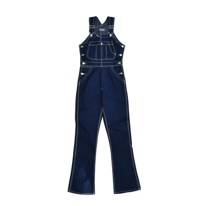 HOLIDAY ホリデイ SLIM FLARE DENIM OVER-ALL (O.WASH) スリム