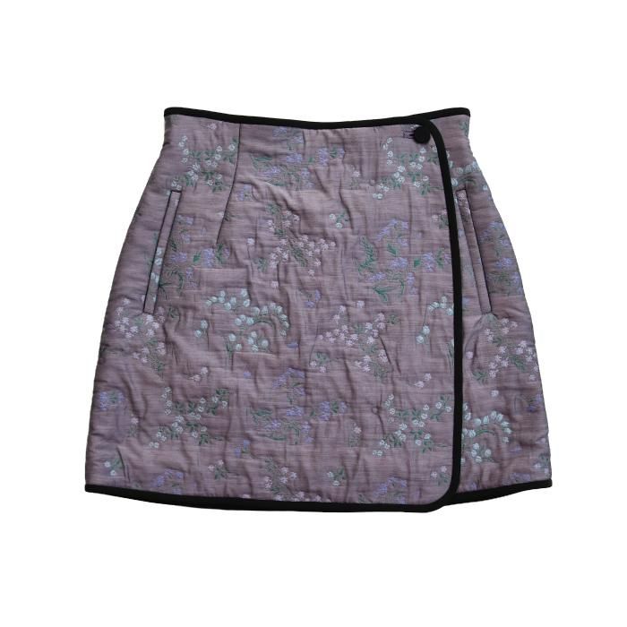 mame Kurogouchi マメ クロゴウチ Jacquard Skirt マメ クロゴウチ - Mame Kurogouchi | Floral Pattern Jacquard