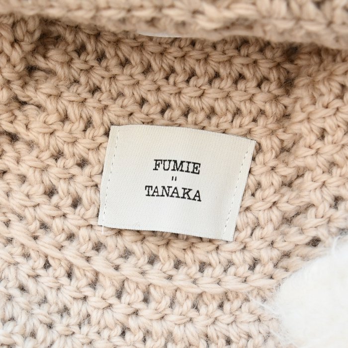 FUMIE=TANAKA フミエタナカ tulip knit hat チューリップニットハット