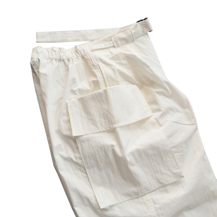 PHEENY フィーニー Cotton nylon tussah military pants コットン 