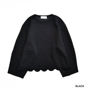 <img class='new_mark_img1' src='https://img.shop-pro.jp/img/new/icons50.gif' style='border:none;display:inline;margin:0px;padding:0px;width:auto;' />Mame Kurogouchi ޥ  Scallop Cut Knitted Pullover