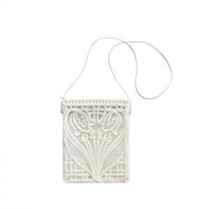 <img class='new_mark_img1' src='https://img.shop-pro.jp/img/new/icons50.gif' style='border:none;display:inline;margin:0px;padding:0px;width:auto;' />Mame Kurogouchi ޥ  Cording Embroidery Pouch With Leather Strap