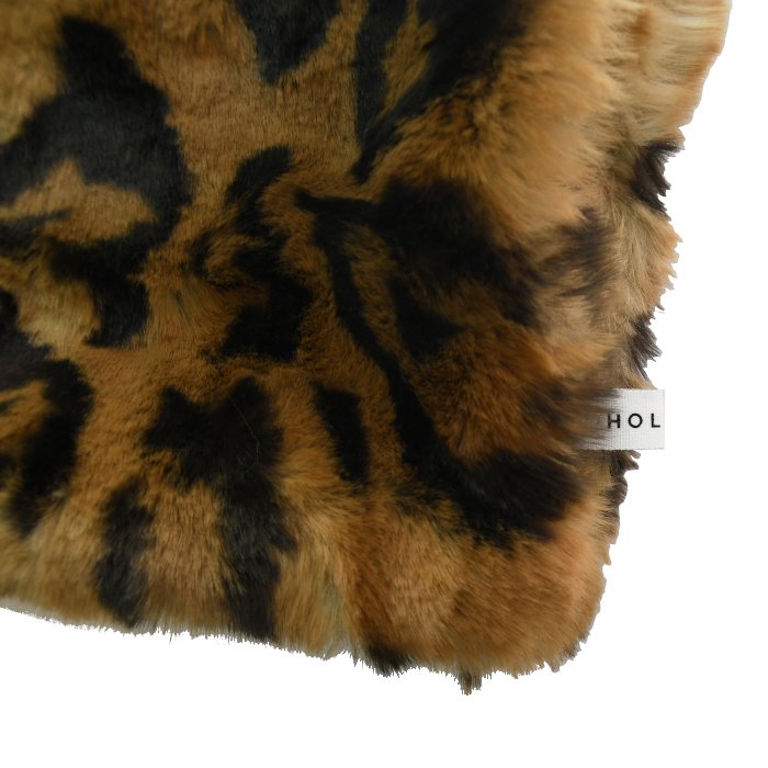 HOLIDAY ホリデイ LEOPARD FUR LONG MUFFLER レオパードロングマフラー