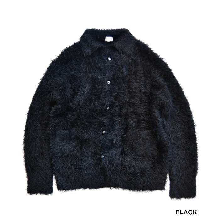 babaco ババコ Kid Mohair Fur Cardigan キッドモヘアファー