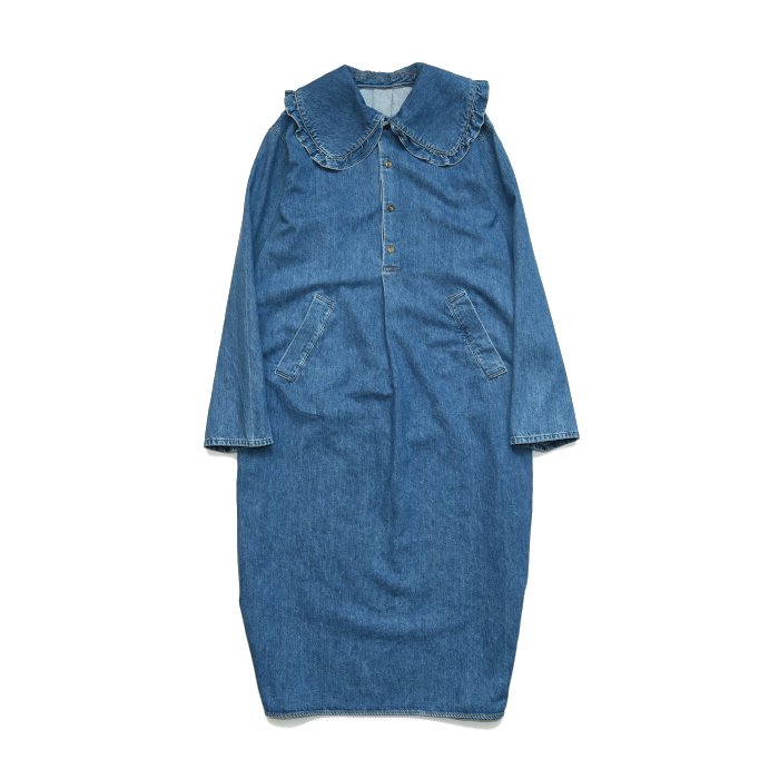 HOLIDAY ホリデイ DENIM PURITAN COLLAR DRESS デニム