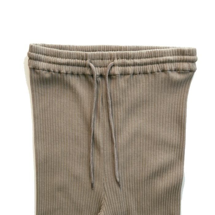babaco ババコ Ribbed Pantsリブパンツ BA01-TC6