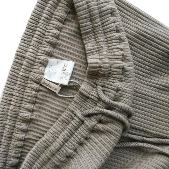 babaco ババコ Ribbed Pantsリブパンツ BA01-TC6