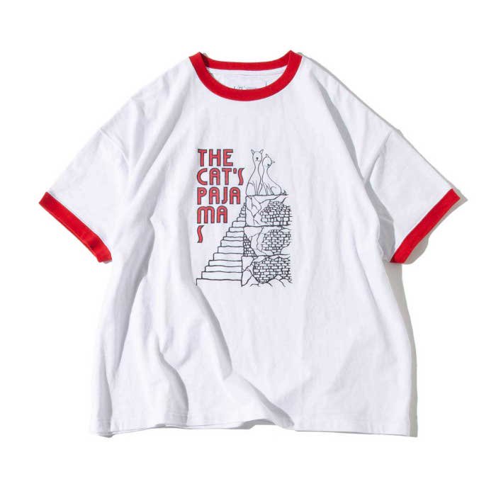 F/CE.® エフシーイー CAT RINGER T-SHIRT / エフシーイー キャット