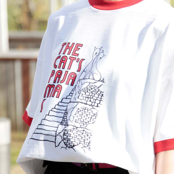 F/CE.® エフシーイー CAT RINGER T-SHIRT / エフシーイー キャット リンガーTシャツ FSU01221U0002