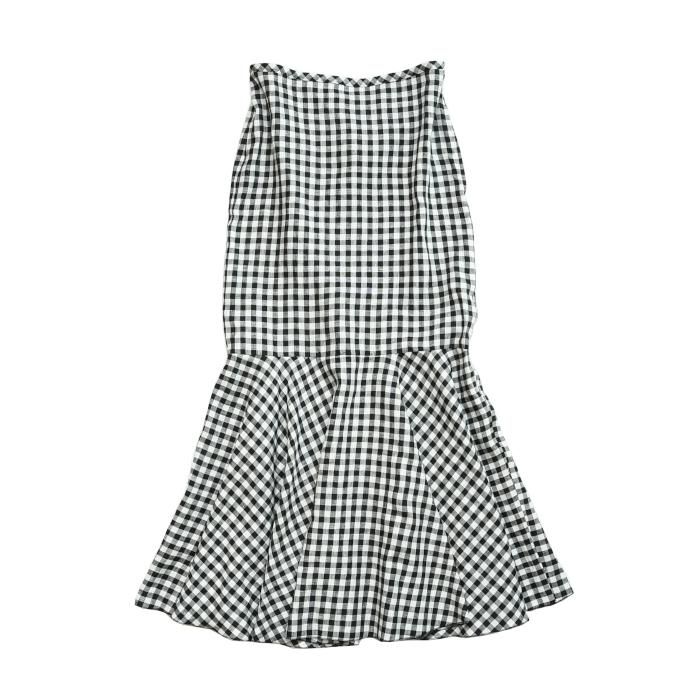 HOLIDAY ホリデイ ギンガムチェック ロングドレス