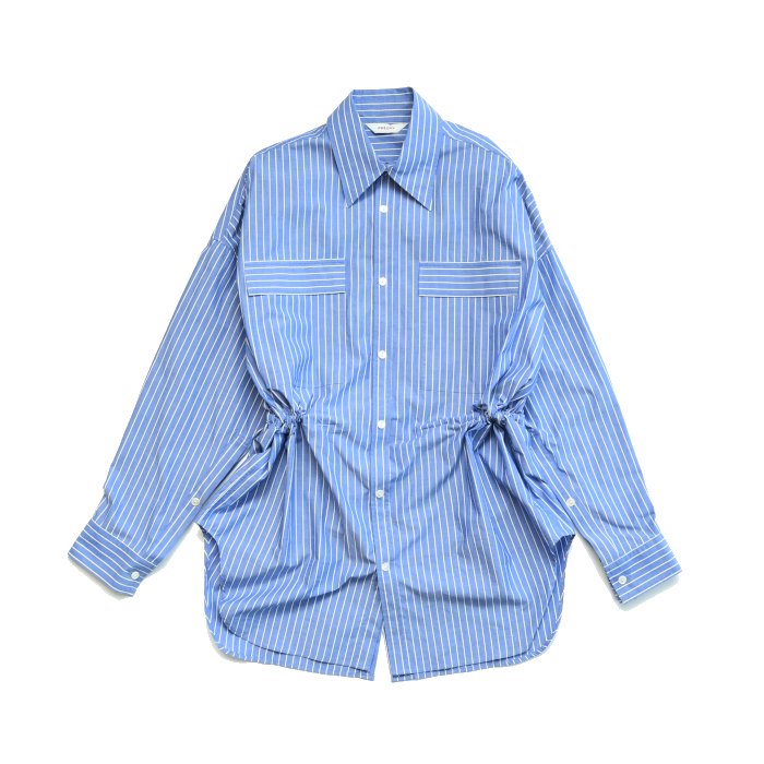 PHEENY TYPEWRITER OVER SHIRT(STRIPE)