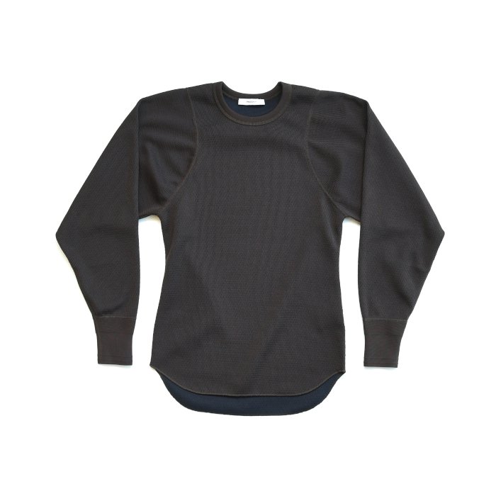 PHEENY フィーニー Hybrid honeycomb crew neck | guardline.kz