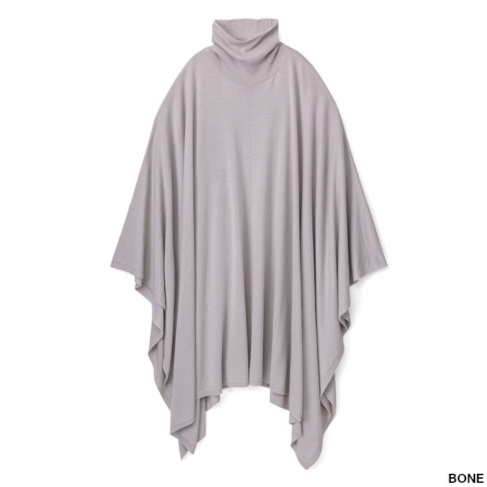 Graphpaper グラフペーパー Fine Wool Turtle Neck Knit Poncho