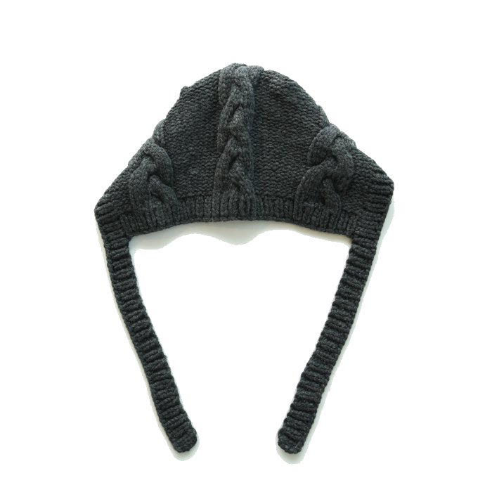 CABLEKNIT BABY BONNET ホリデイ ニット帽