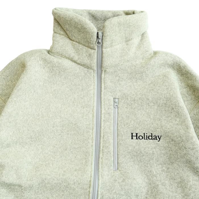 HOLIDAY ホリデイ × BURLAP OUTFITTER THERMAL PRO FLEECE ZIP UP