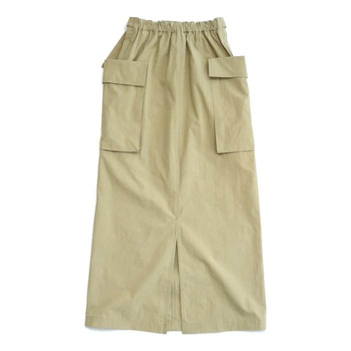 PHEENY フィーニー Cotton nylon dump military skirt コットン