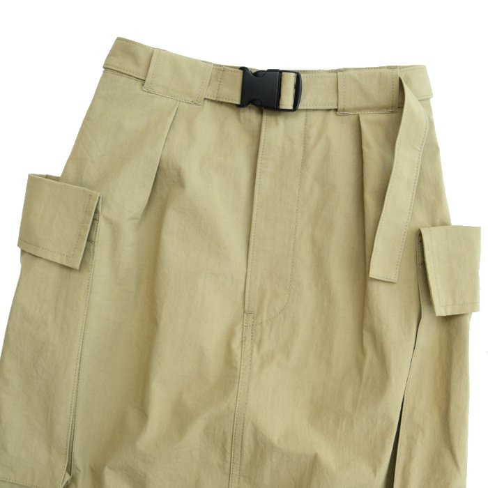 PHEENY フィーニー Cotton nylon dump military skirt コットンナイロン ダンプミリタリースカート  PS23-SK01