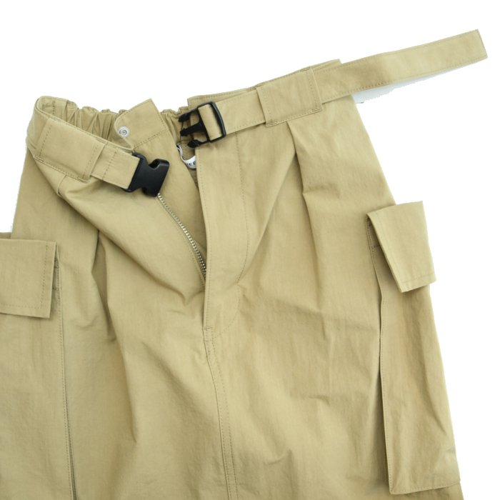 PHEENY フィーニー Cotton nylon dump military skirt コットンナイロン ダンプミリタリースカート  PS23-SK01