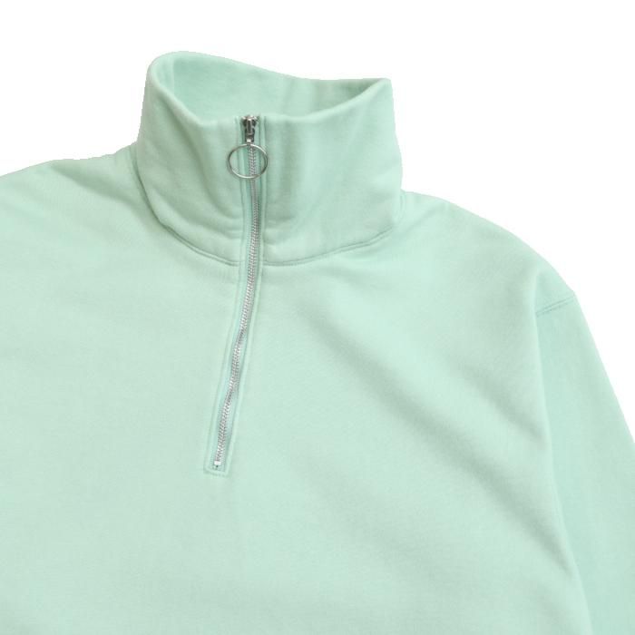 24SS PHEENY フレンチテリーハーフジッププルオーバー French terry p/o フィーニー 24SS PHEENY フレンチテリーハーフジップ