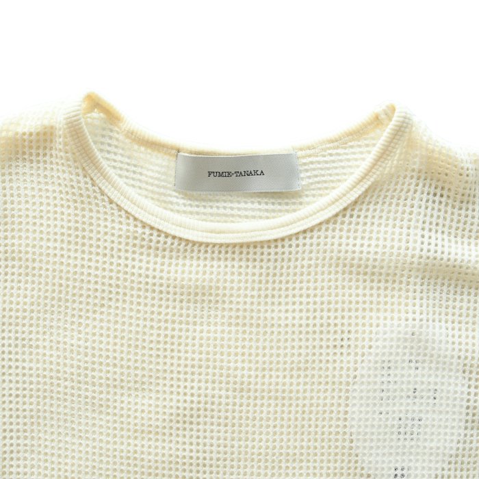 FUMIE=TANAKA】NET ROUND LONG T | www.canoprint.com