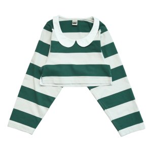 <img class='new_mark_img1' src='https://img.shop-pro.jp/img/new/icons1.gif' style='border:none;display:inline;margin:0px;padding:0px;width:auto;' />HOLIDAY ホリデイ CROPPED RUGBY SHIRT クロップドラグビーシャツ 23101028