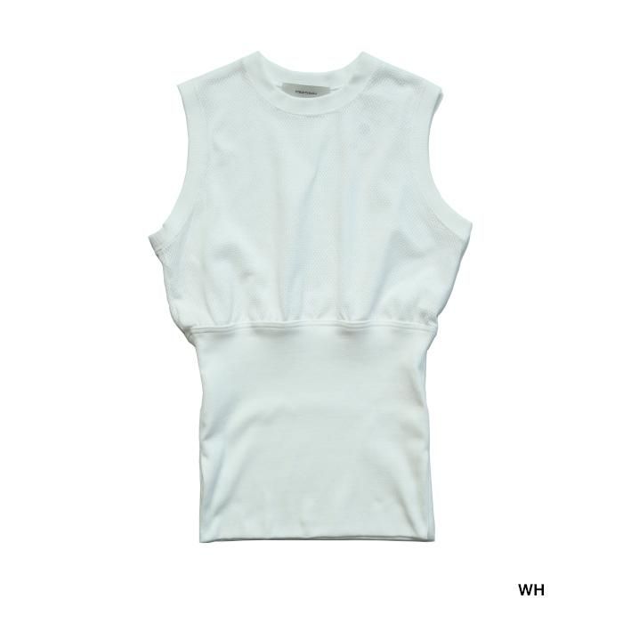 FUMIETANAKA cotton mesh tank | AAR
