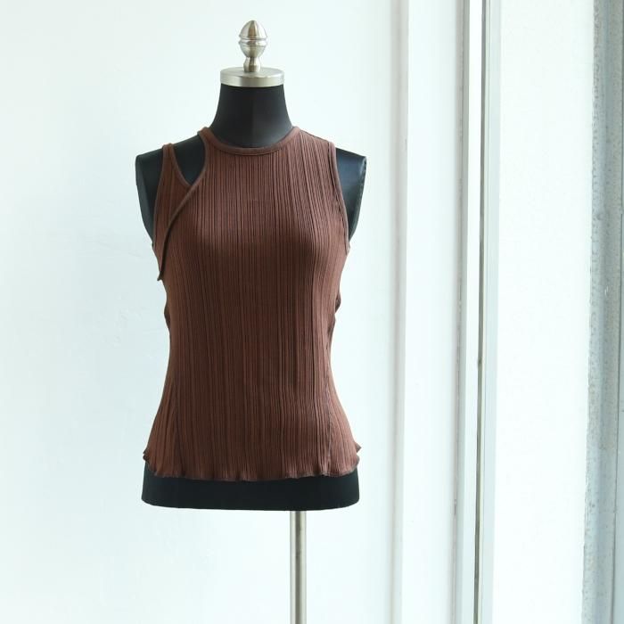 Mame Kurogouchi マメ クロゴウチ Random Ribbed Organic Cotton