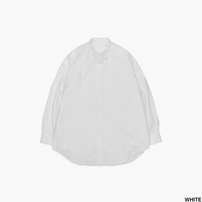 Graphpaper グラフペーパー WOMENS Oxford Oversized Band Collar