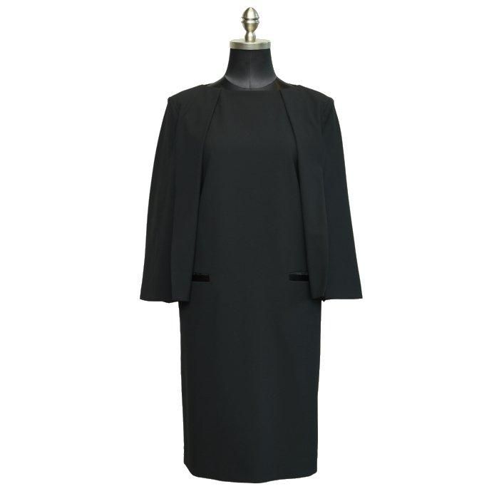 CINOH チノ BLACK FORMAL SLIT SLEEVE DRESS ブラックフォーマル