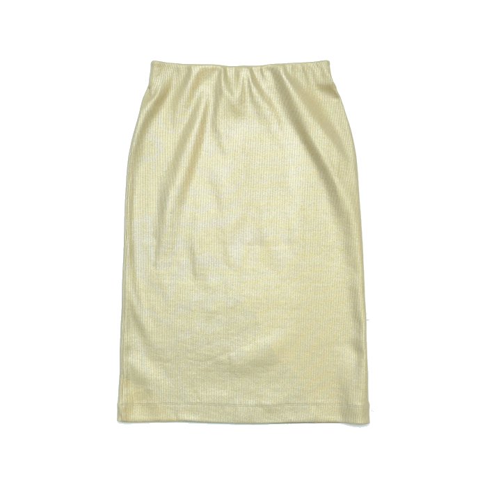 PHEENY フィーニー Foil rib skirt ホイルリブスカート PA23-CS09