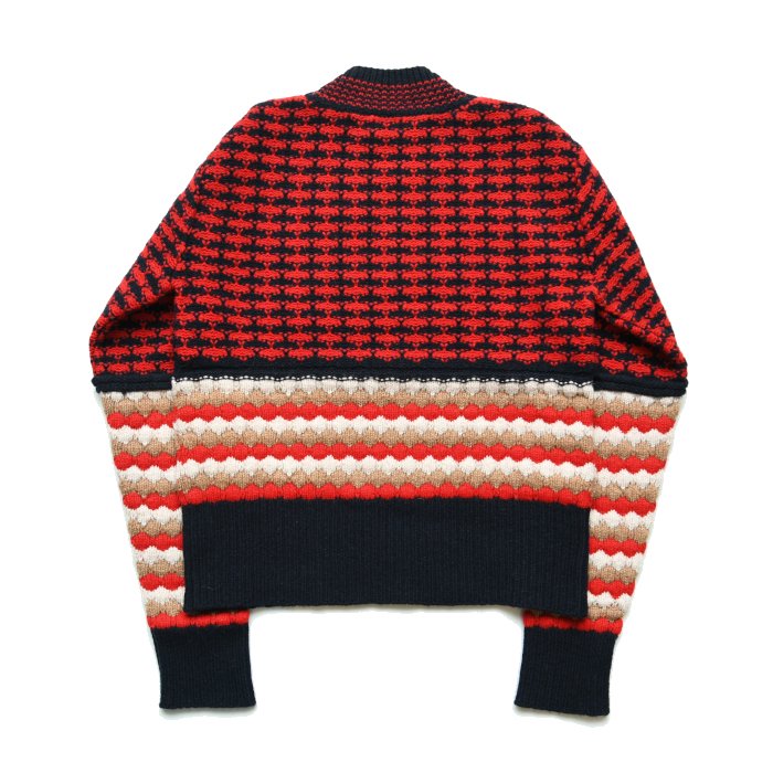 babaco ババコ Patterned Knit Pullover BA01-FK19