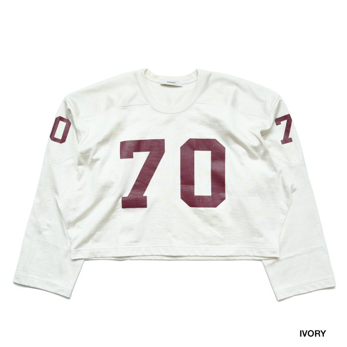 PHEENY フィーニー Nylon cotton football tee short ナイロンコットン