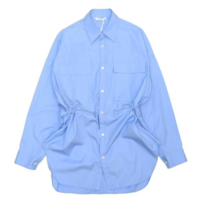 フィーニー PHEENY スタンダードオーバーシャツ standard over shirt ブラウス 長袖 F 水色 ライトブルー PA23-SH03 /YT レディース PHEENY フィーニー standard over shirt スタンダードオーバー