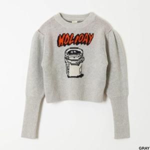 <img class='new_mark_img1' src='https://img.shop-pro.jp/img/new/icons1.gif' style='border:none;display:inline;margin:0px;padding:0px;width:auto;' />HOLIDAY ۥǥ JACQUARD KNIT PUFF TOPSLOOPHOLE 㥬ɥѥե˥åȥȥåץ 23204122

