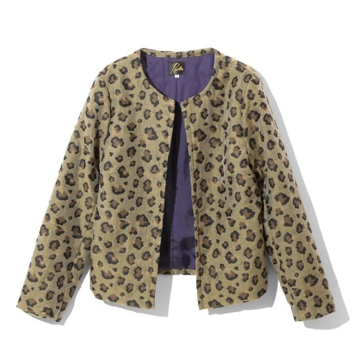 NEEDLES ニードルズ C.C. Jacket - PE/C/CU/N Leopard Jq. NS127