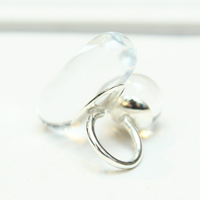 F24S-70【24SS】 FUMIE TANAKA  / clear finger ring