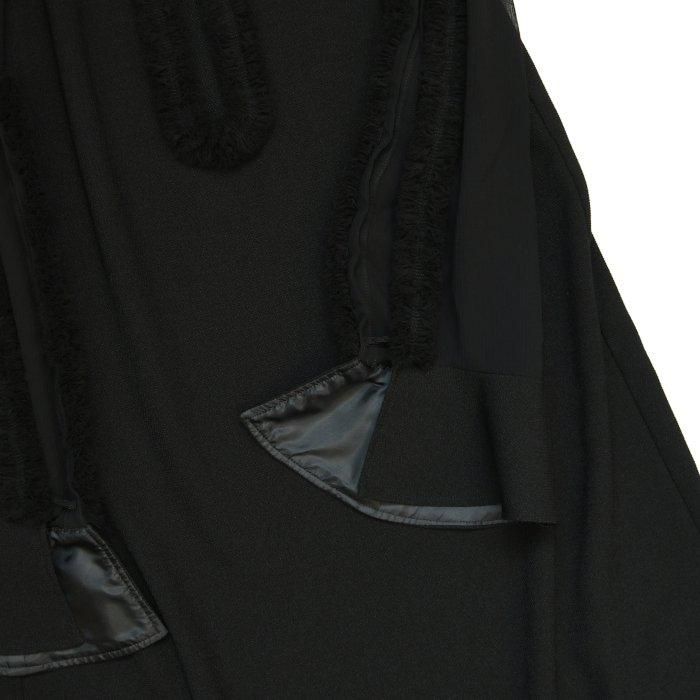 FUMIE=TANAKA フミエタナカ frill neck op F24S-14