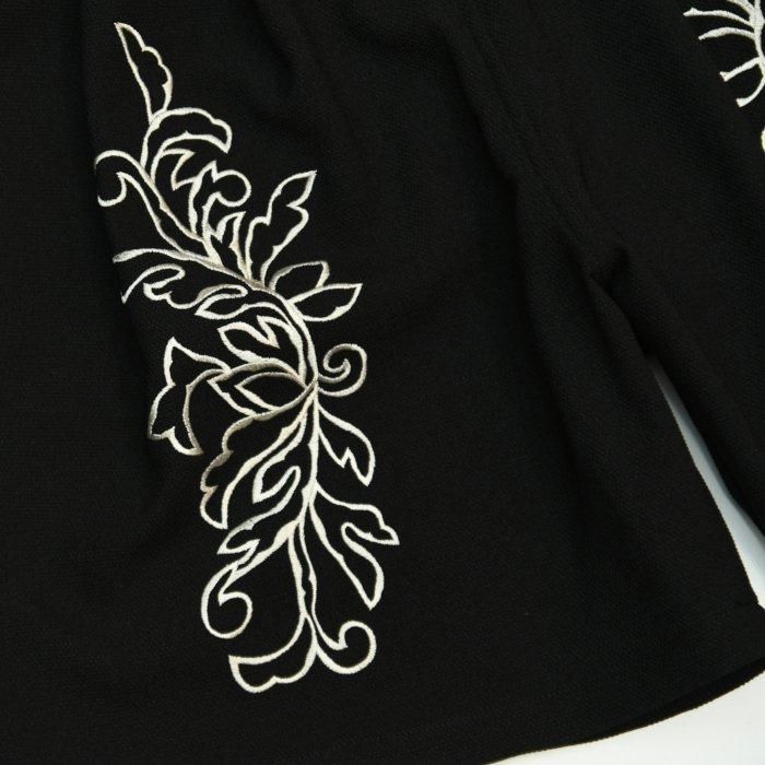FUMIE=TANAKA フミエタナカ half embroidery pa ハーフパンツ