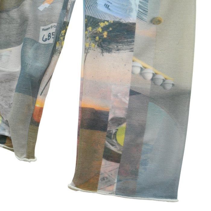 PHEENY フィーニー Print jersey crew neck プリントジャージー
