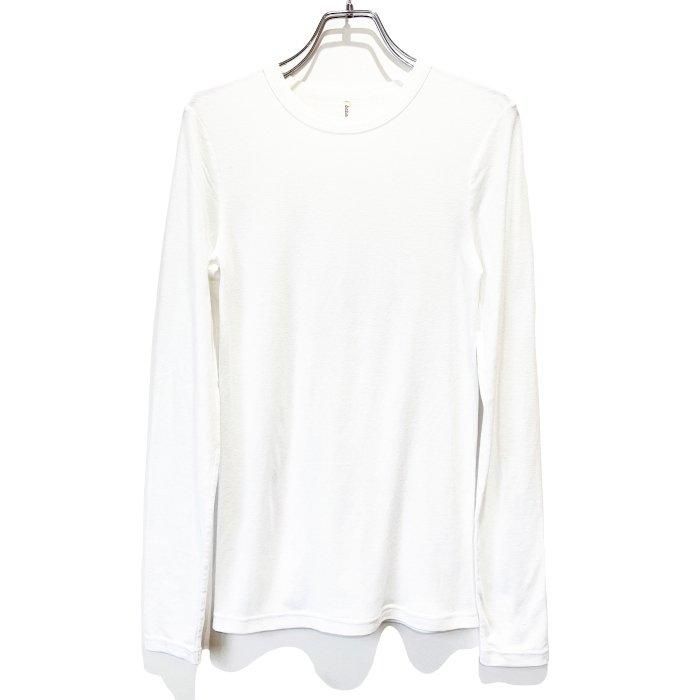 babaco ババコ Cotton Silk Basic Long Sleeve T-shirt コットン