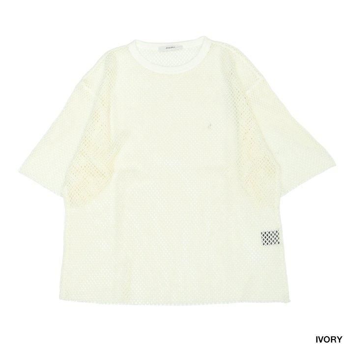 PHEENY フィーニー Bulky wool mesh S/S バルキーウールメッシュ PHEENY フィーニー Bulky wool mesh S/S バルキーウールメッシュ