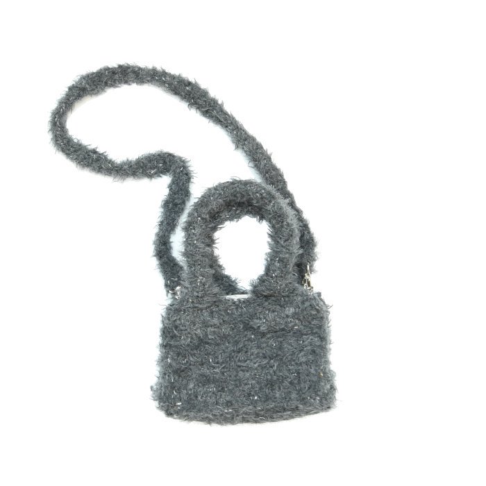 Kota Gushiken コウタ グシケン Hand Crochet Denim-ish Hand Bag KGAW24-K12