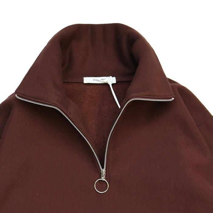 フィーニー pheeny⭐︎athleticfleece half zip P/O PHEENY フィーニー Athletic fleece half zip P/O アスレチック