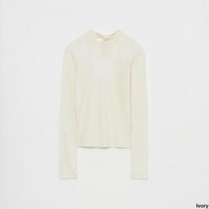 <img class='new_mark_img1' src='https://img.shop-pro.jp/img/new/icons1.gif' style='border:none;display:inline;margin:0px;padding:0px;width:auto;' />babaco ババコ Twisted Cotton Back Tied Long Sleeve T-shirt ツイステッドコットンバックタイドロングスリーブT BA01-CR25