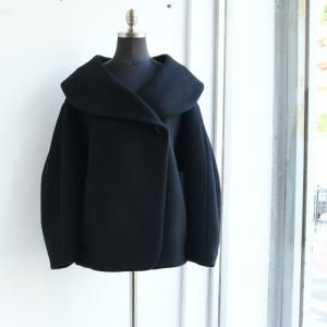<img class='new_mark_img1' src='https://img.shop-pro.jp/img/new/icons1.gif' style='border:none;display:inline;margin:0px;padding:0px;width:auto;' />Mame Kurogouchi ޥ  Wool Arupaka Shawl Collar Short Cort			MM25FW-CO044