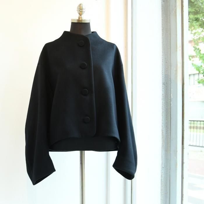 Mame Kurogouchi マメ クロゴウチ Wool Melton Short Cort MM25FW-CO053