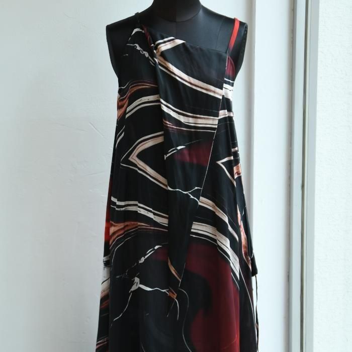 FUMIE=TANAKA フミエタナカ marble OP マーブルワンピース F25A-13