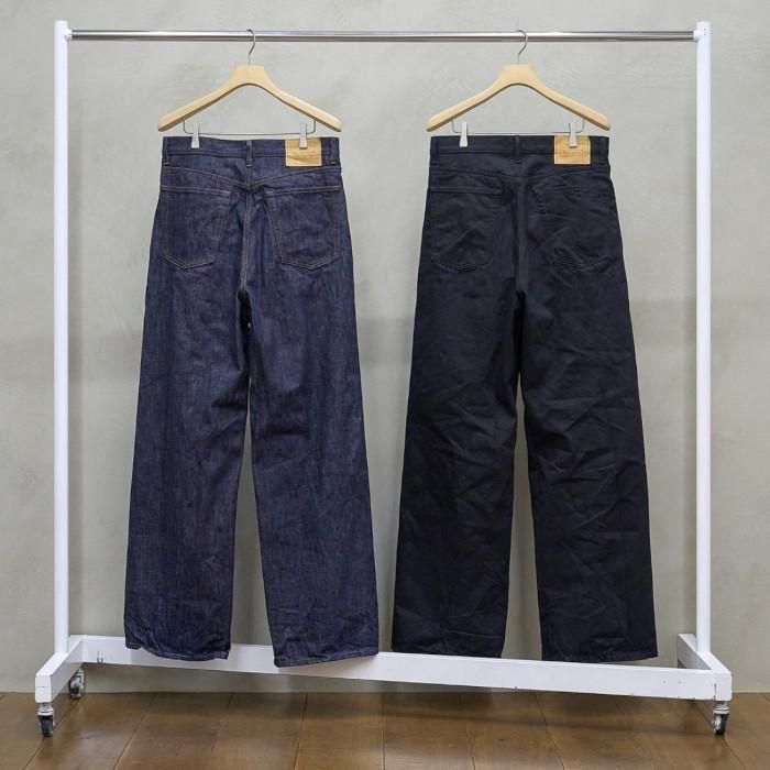 Unused UW1158 size 2ワイドデニムwide denim UNUSED アンユーズド 13oz waide denim pants UW1158-W